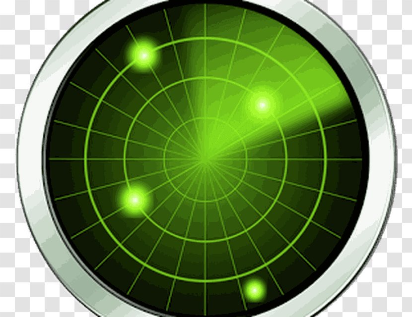 Ghost Detector Radar - Green Transparent PNG