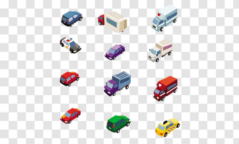 Cartoon Automotive Design Animation - Play Vehicle - Car Transparent PNG