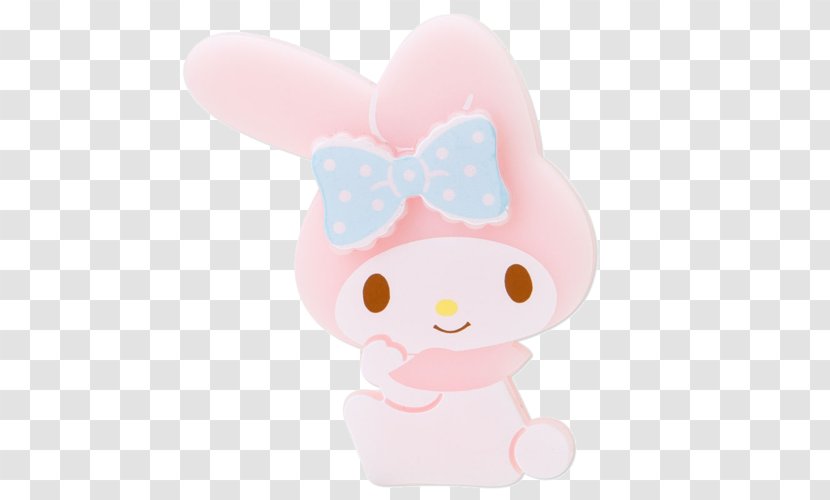 My Melody Sanrio Kavaii Cartoon Pink Transparent PNG