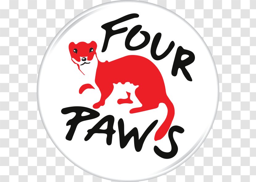 Four Paws Organization Animal Welfare Donation - Project - Voice South Africa Transparent PNG