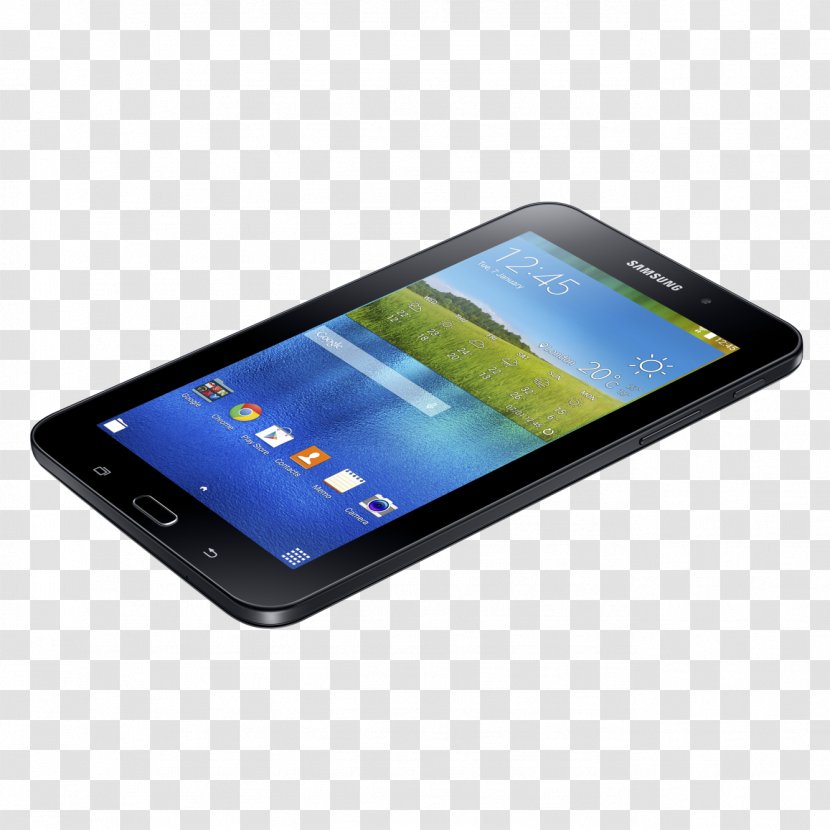 Samsung Galaxy Tab 3 Lite 7.0 E 9.6 3V T116 8GB 3G Unlocked Tablet - Black Five Promotions Transparent PNG