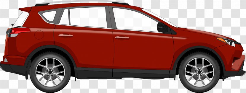 Sport Utility Vehicle Car Clip Art Openclipart Toyota RAV4 - Automotive Design Transparent PNG
