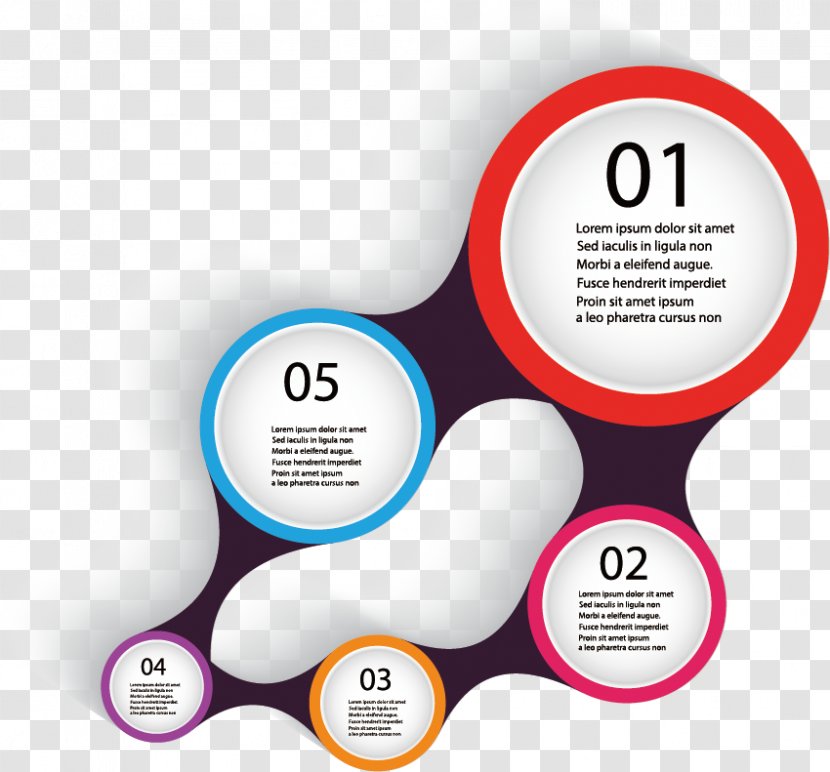 Infographic Graphic Design Page Layout Diagram - 3d Computer Graphics - Vector Circle Graph Transparent PNG
