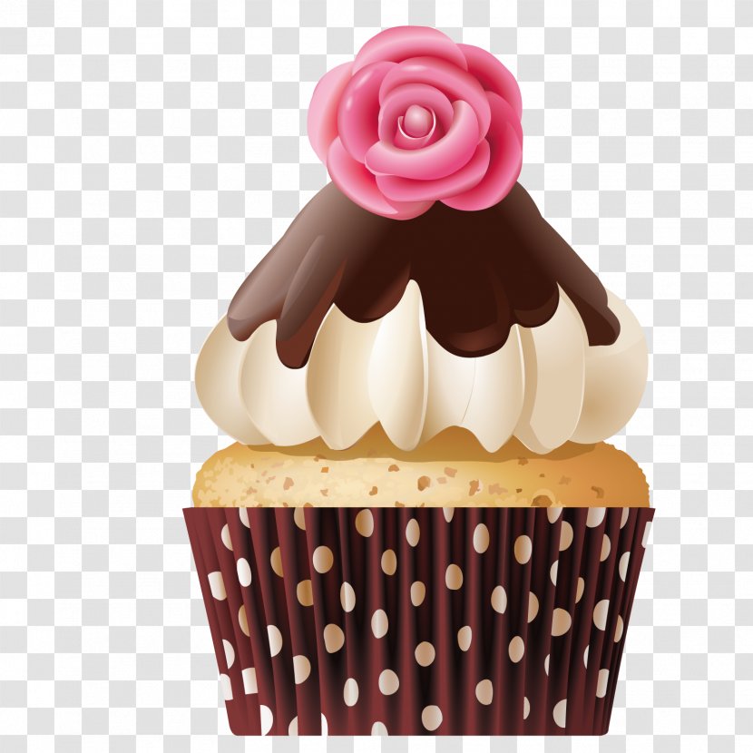 Cupcake Bakery Confectionery Photography - Buttercream - Vector Cake Transparent PNG
