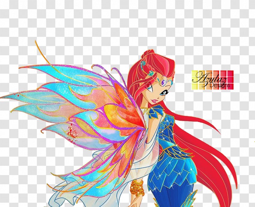 Bloom Stella Flora Tecna Musa - Frame - Winx Club Believix In You Transparent PNG