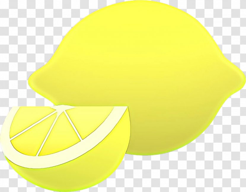 Lemon Drawing - Wedge - Cap Fruit Transparent PNG