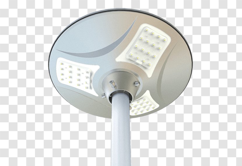 Lighting Solar Lamp Street Light Fixture - Solar-powered Calculator Transparent PNG