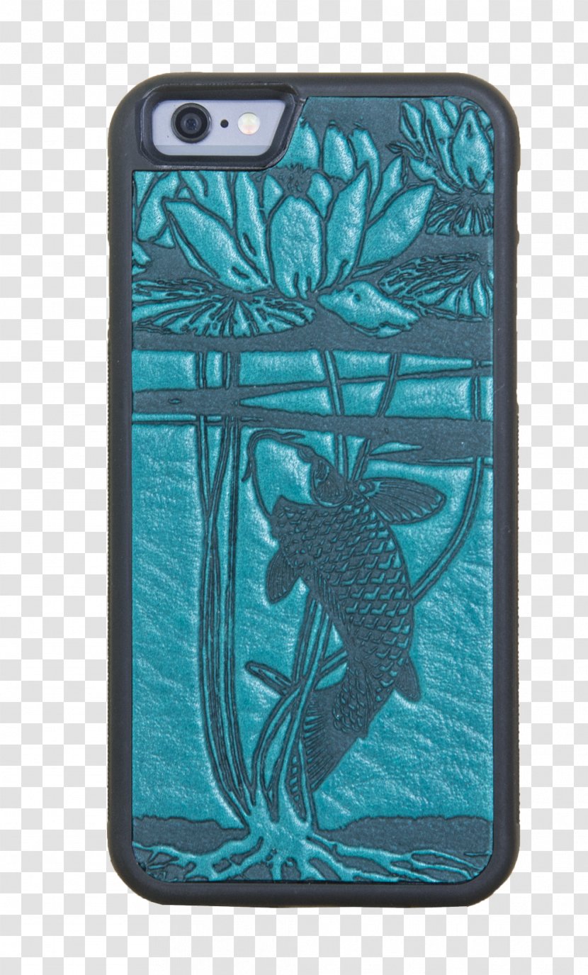 Koi Green Marine Mammal IPhone Mobile Phone Accessories - Organism - Water Lilies Transparent PNG