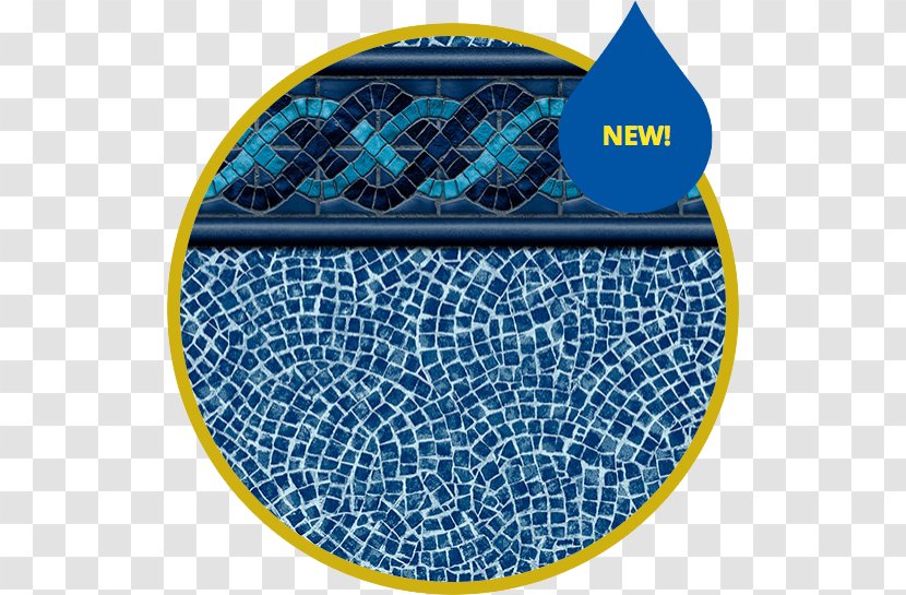 Pond Liner Tile Beach Swimming Pool Corolla - Electric Blue Transparent PNG