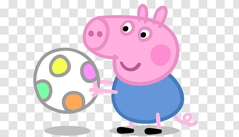 Daddy Pig Mummy George - Nose Transparent PNG