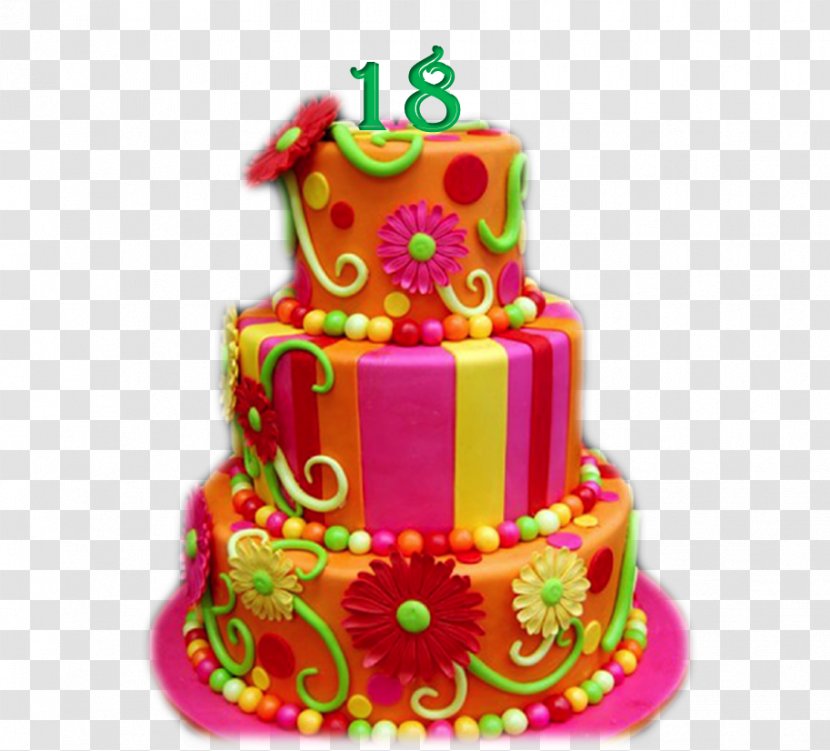 Birthday Cake Cupcake Decorating Sugar Paste - Magenta Transparent PNG