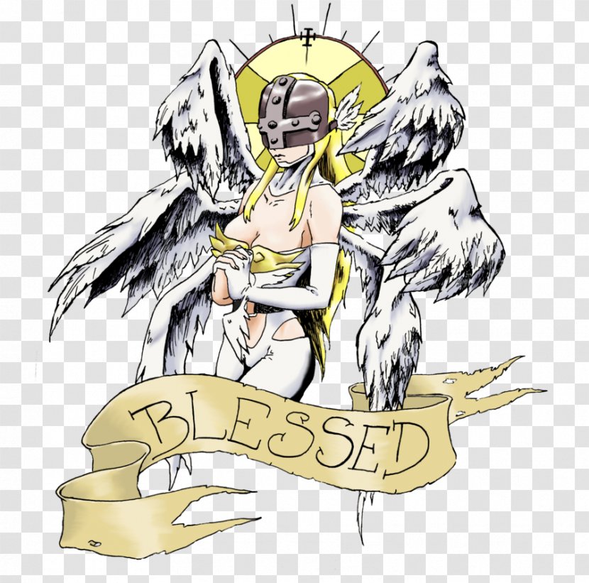 Gatomon Angemon Digimon Tattoo Angewomon - Flower Transparent PNG