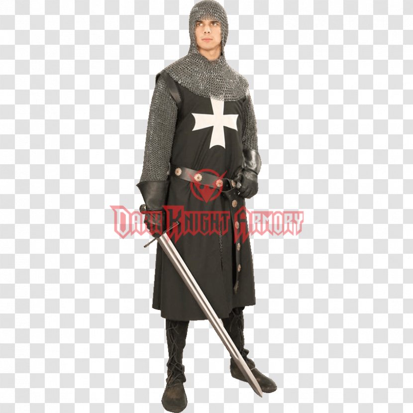 Robe Surcoat Tunic Knights Hospitaller Clothing - Costume - Knight Transparent PNG