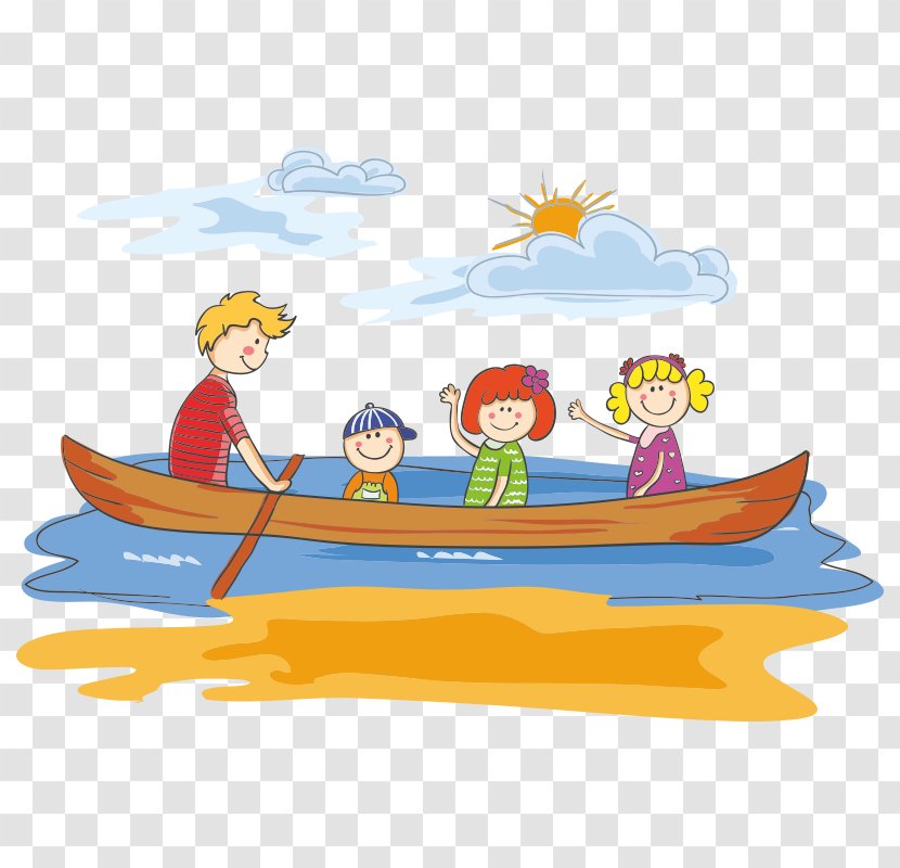 Vector Graphics Clip Art Illustration Image - Boat - Active Holidays Transparent PNG