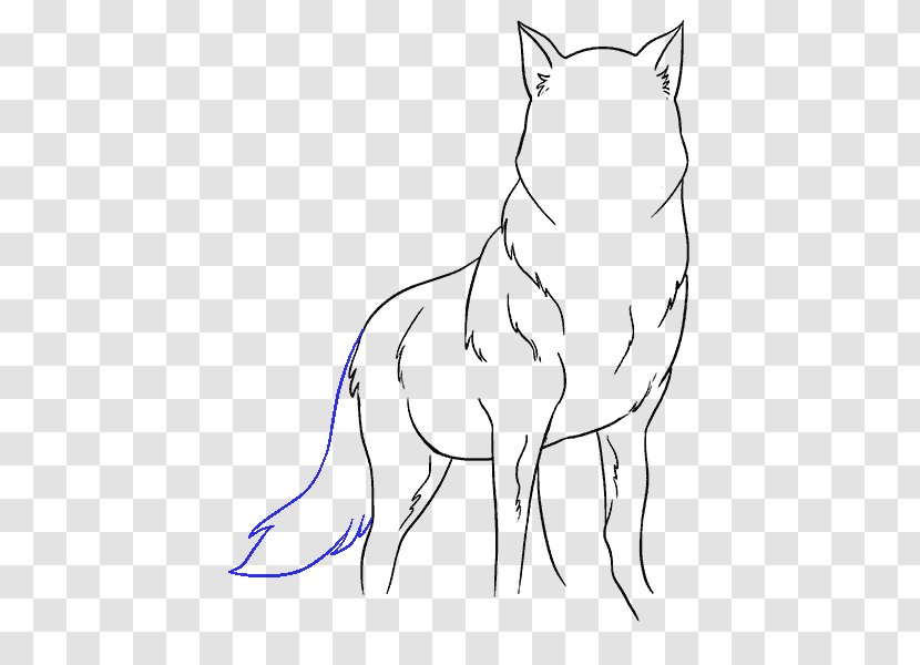 Rainbow Dash Drawing Line Art Gray Wolf - Tree - Black And White Transparent PNG
