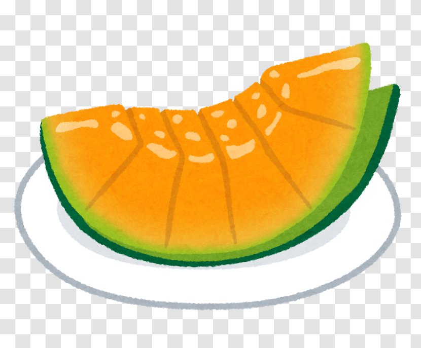 Fruit Melonpan いらすとや Yubari King - Melon - Orange Transparent PNG