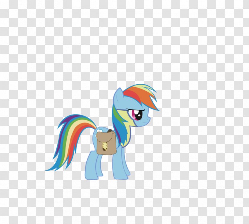 Rainbow Dash Horse Character - Mammal - Mysterious Transparent PNG