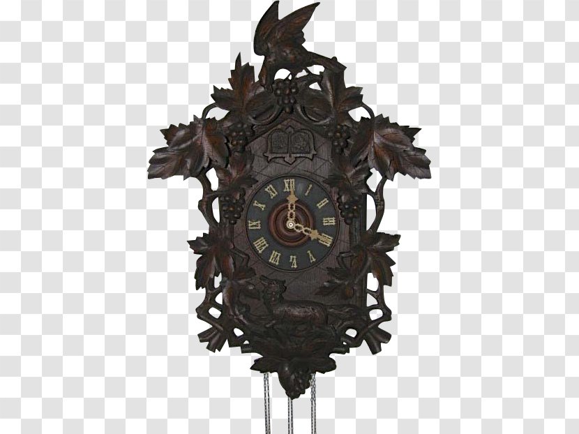 Cuckoo Clock Black Forest The Fox And Grapes Cuckoos - Grape Transparent PNG