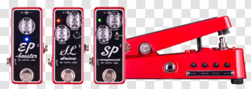 Xotic EP Booster SL Drive Effects Processors & Pedals Wah-wah Pedal RC - Amplifier Bass Volume Transparent PNG