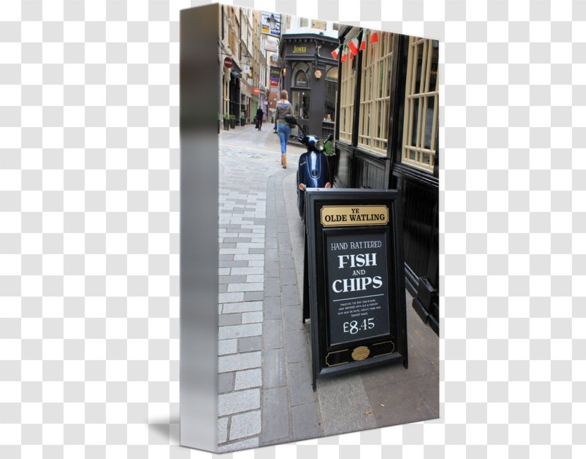 Signage - Fish And Chip Transparent PNG