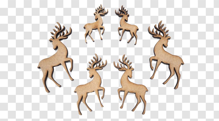 Reindeer Wildlife Terrestrial Animal Clip Art - Figure - Expression Pack Material Transparent PNG