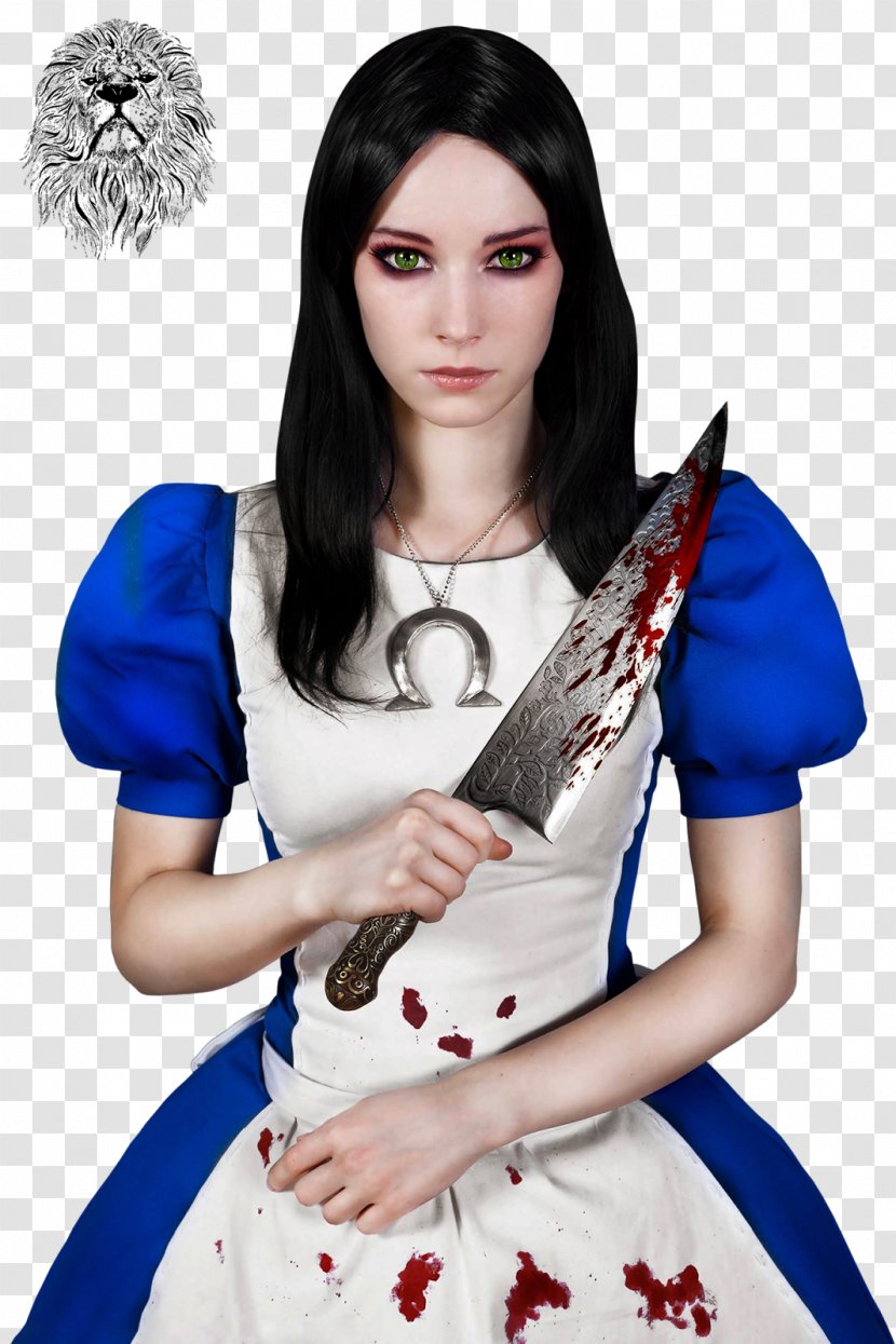 Alice Liddell American McGee's Alice: Madness Returns Cosplay Costume - Fashion Model Transparent PNG