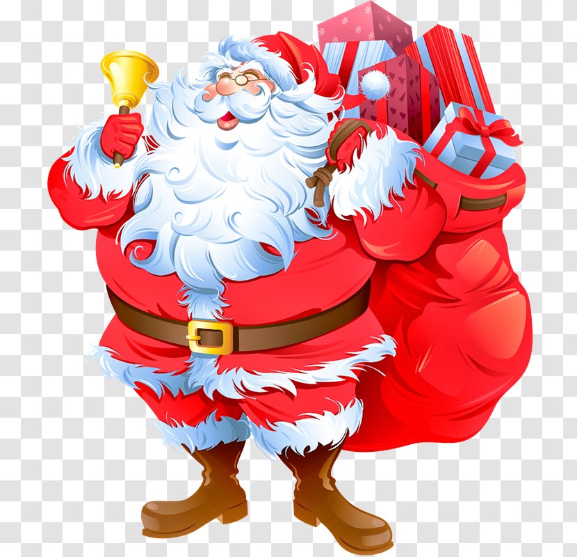 Santa Claus Christmas Clip Art Transparent PNG