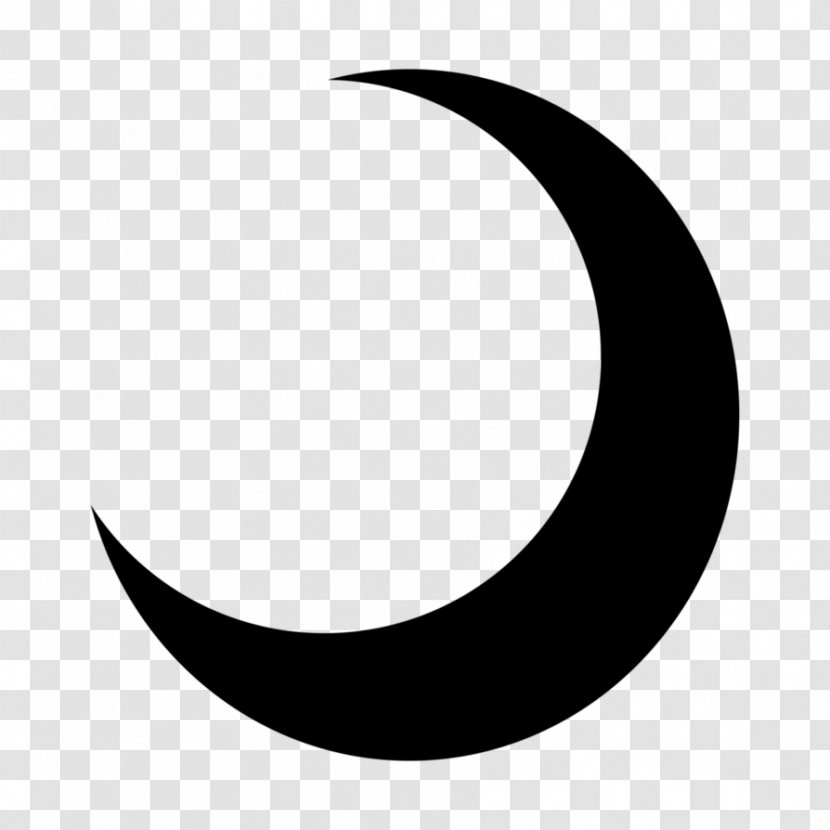 Symbol Darkness Skylanders - Crescent - Dark Transparent PNG