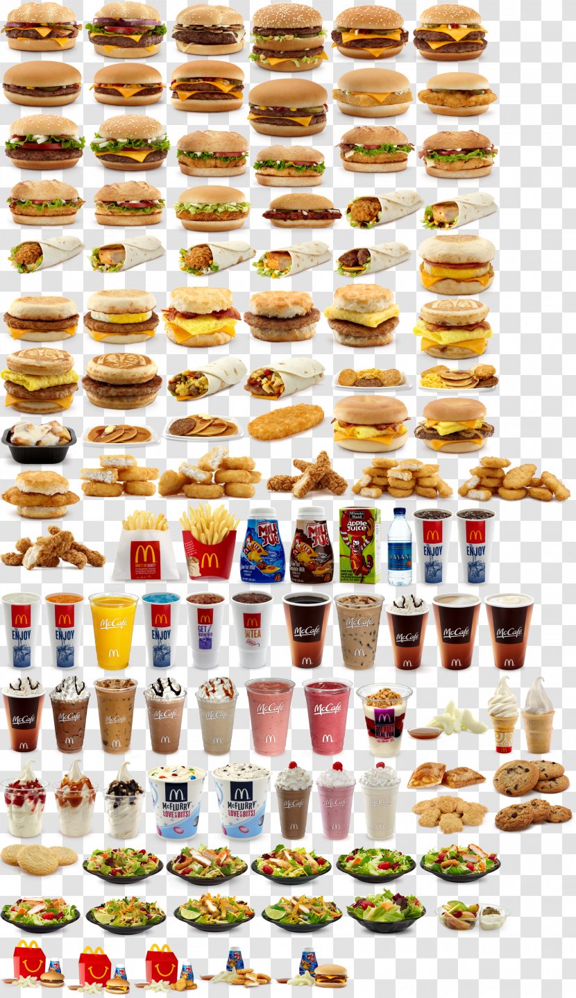 Food McDonald's Big Mac Flavor - Mcdonalds Transparent PNG