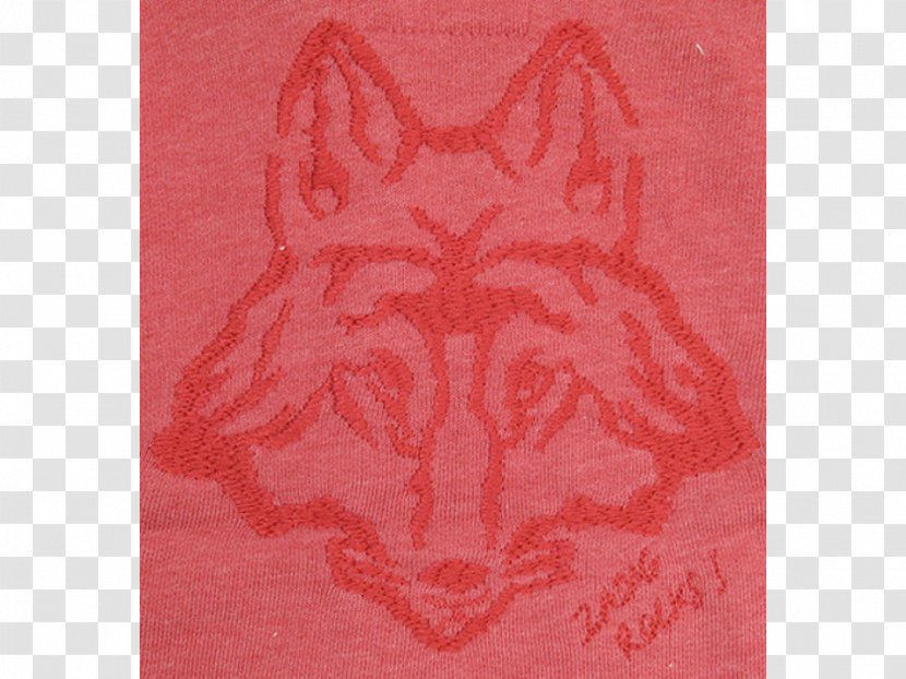 Textile Pink M Font - Poppy Transparent PNG
