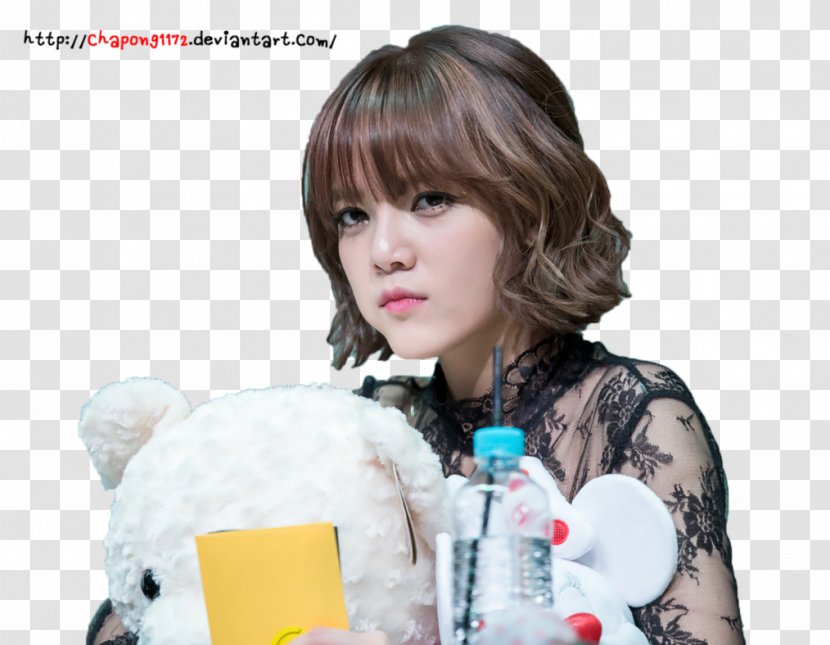 Hair Coloring Hairstyle Bangs Human Color Long - Cartoon - Aoa Transparent PNG