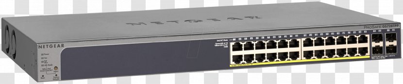 Power Over Ethernet Network Switch Gigabit Netgear Small Form-factor Pluggable Transceiver Transparent PNG