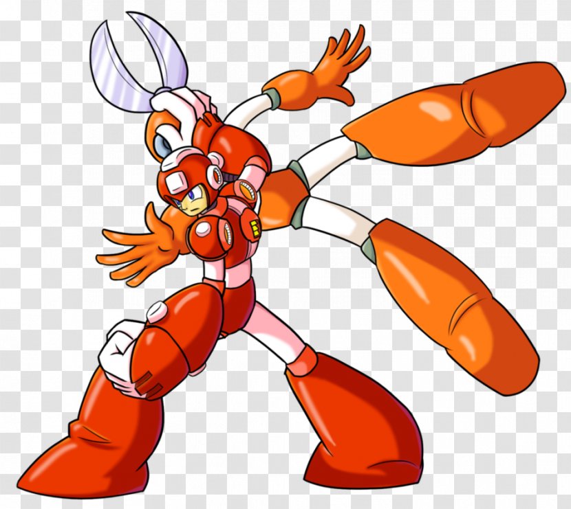 Mega Man X8 Powered Up 6 - Decapoda - Wind Power Transparent PNG