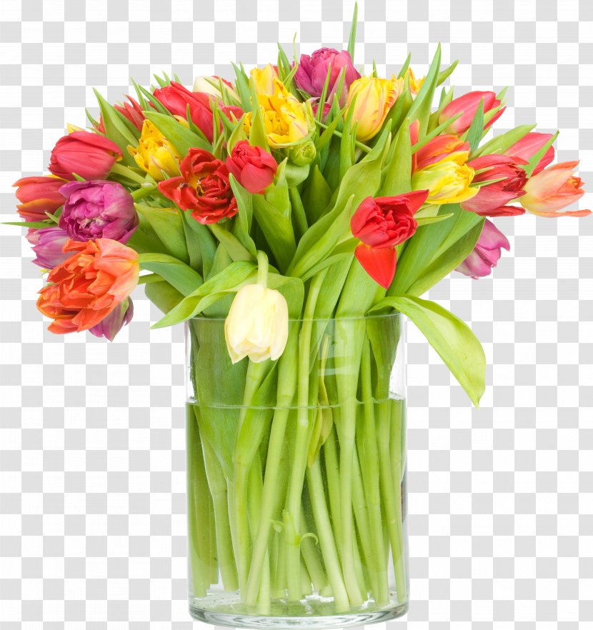 Flower Bouquet Tulip March 8 Desktop Wallpaper - Cut Flowers Transparent PNG