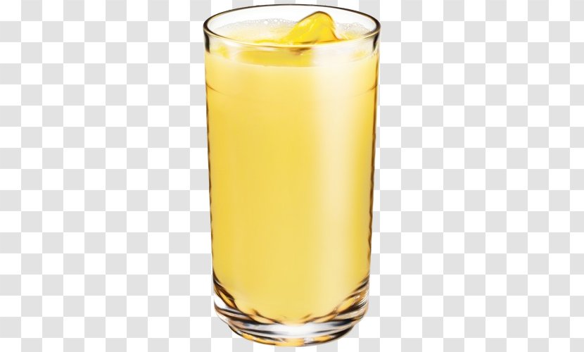 Drink Highball Glass Juice Harvey Wallbanger Alcoholic Beverage - Sour Orange Transparent PNG