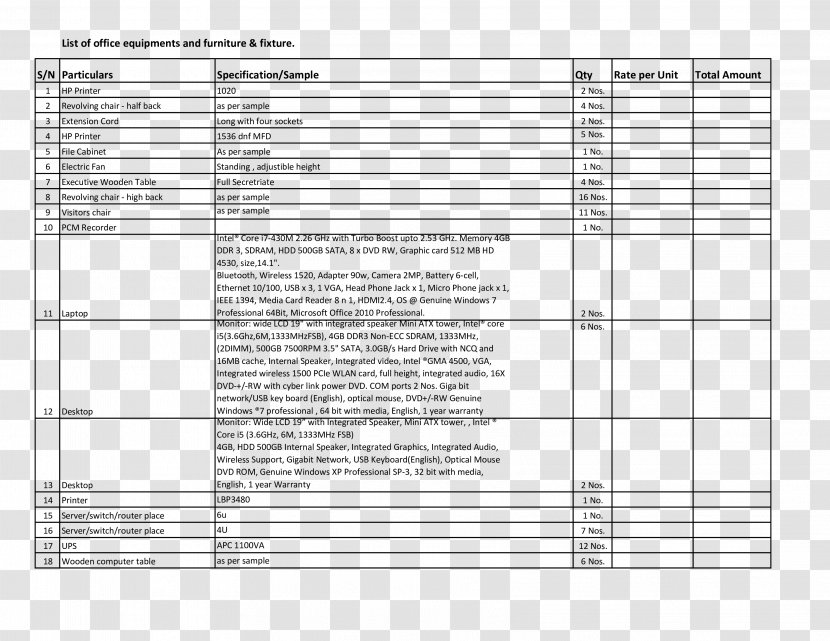 Office Supplies Document Business Template - Tree Transparent PNG