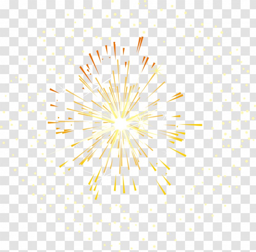 Graphic Design Pattern - Triangle - Hand Painted Colorful Fireworks And Transparent PNG