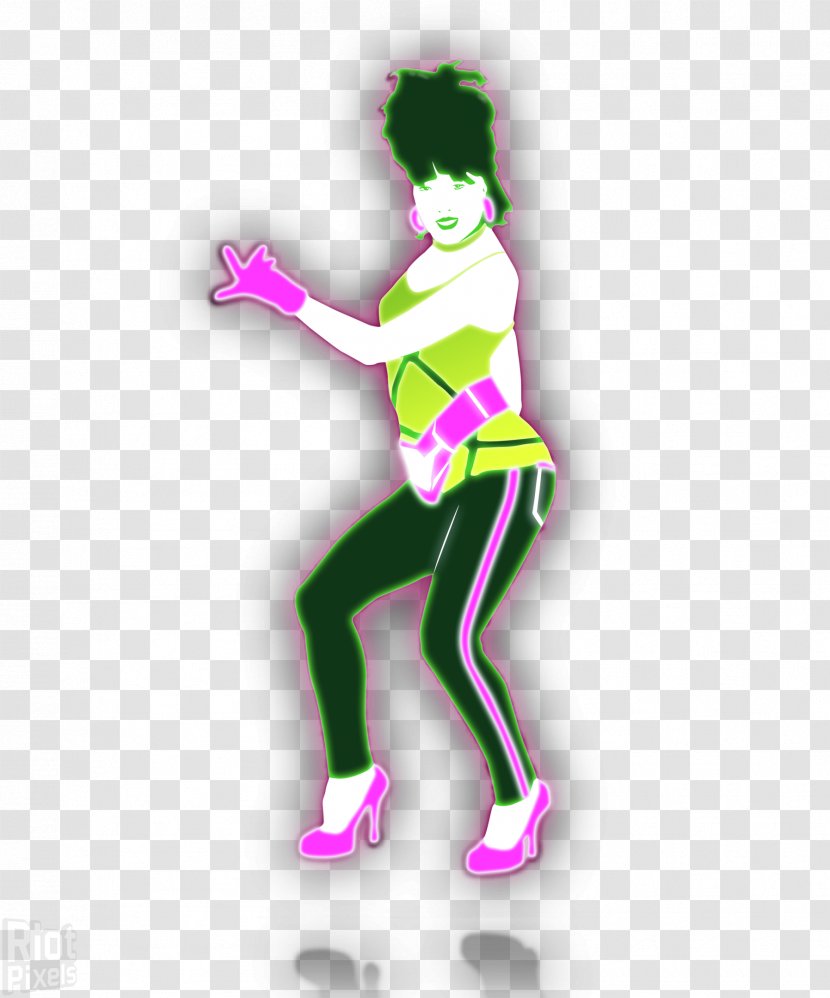 Call Me Just Dance 2 Wii Blondie - Watercolor - Frame Transparent PNG