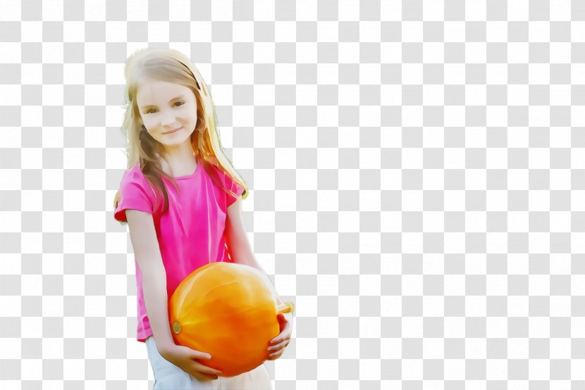 Orange - Ball - Toddler Smile Transparent PNG