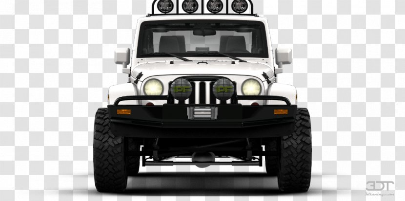 Motor Vehicle Tires Car Jeep Wheel Bumper - Automotive Design Transparent PNG