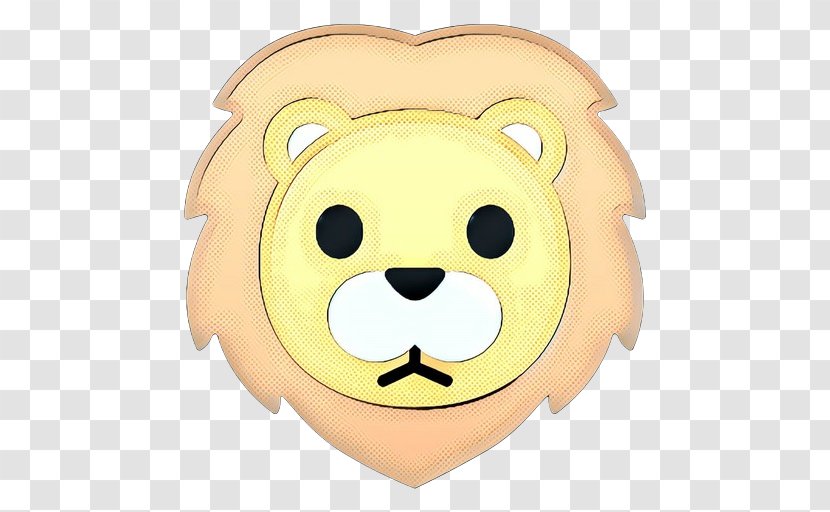 Bear Emoji - Pop Art - Emoticon Snout Transparent PNG