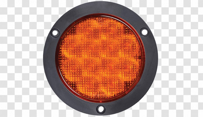 Traffic Light Car Light-emitting Diode Automotive Lighting - Amber Transparent PNG