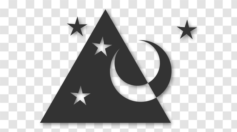 Image Moon - Triangle Transparent PNG