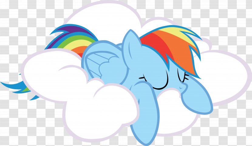 Rainbow Dash Pinkie Pie Rarity Applejack - Cartoon - Cloud Transparent PNG