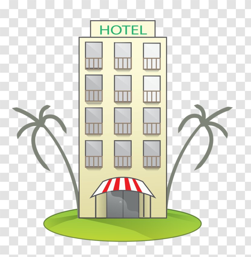 Hotel Motel Resort Clip Art - Cliparts Transparent PNG