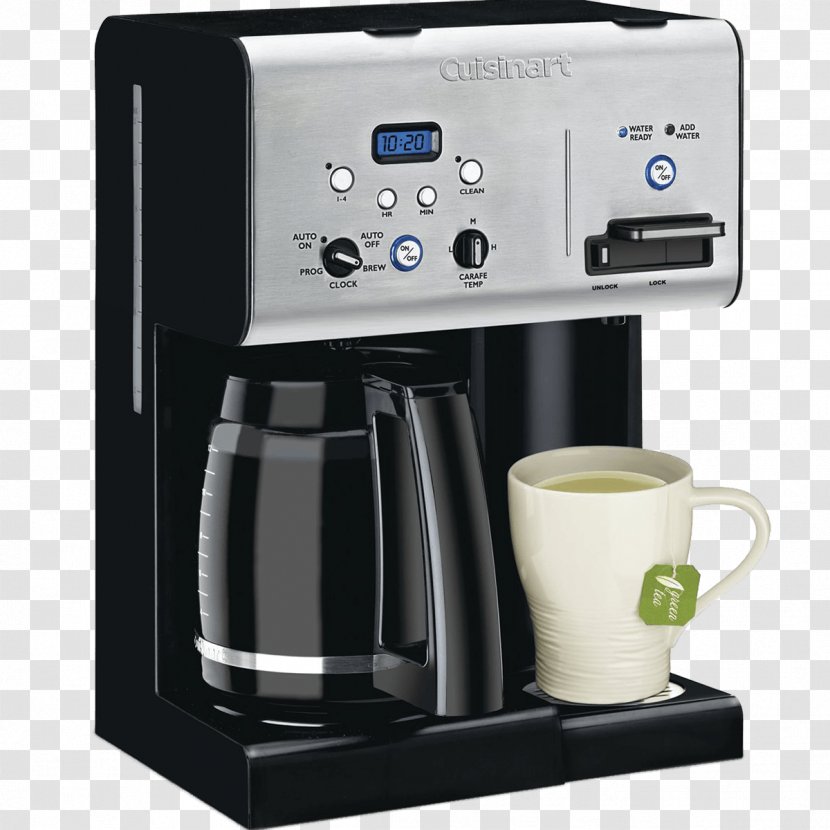 Coffeemaker Brewed Coffee Cuisinart Plus - Kitchen Appliance Transparent PNG