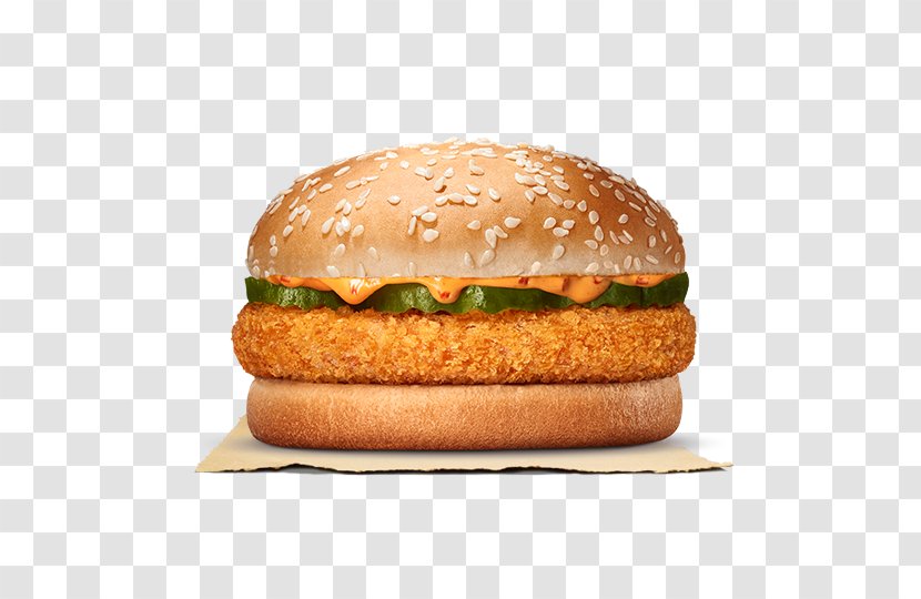 Veggie Burger Whopper Hamburger Crispy Fried Chicken Sandwich - Carl S Jr - Melted Cheese Transparent PNG