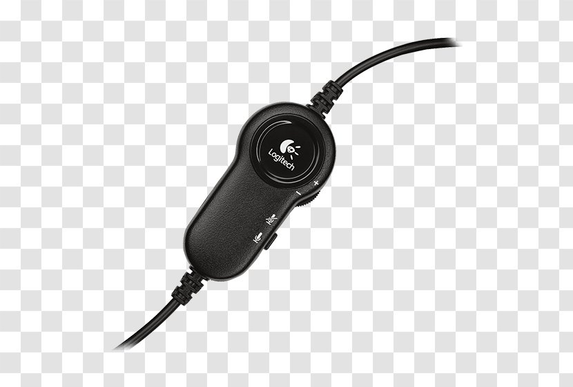 Microphone Logitech H151 Headphones Headset Stereophonic Sound - Noisecanceling Transparent PNG