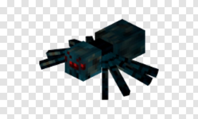 Minecraft Mob Cave Spider Survival - Night Transparent PNG