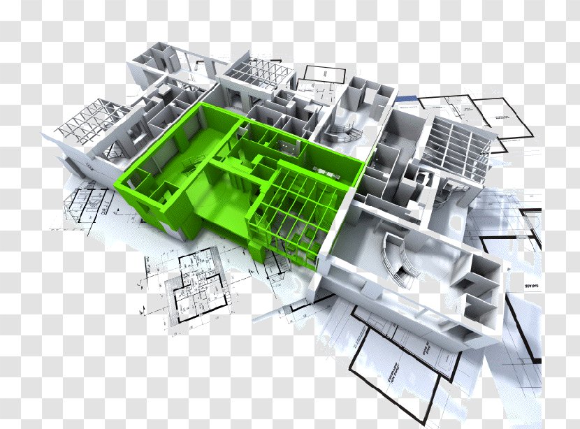 Architecture Architectural Model 3D Modeling - Electronic Component - Design Transparent PNG